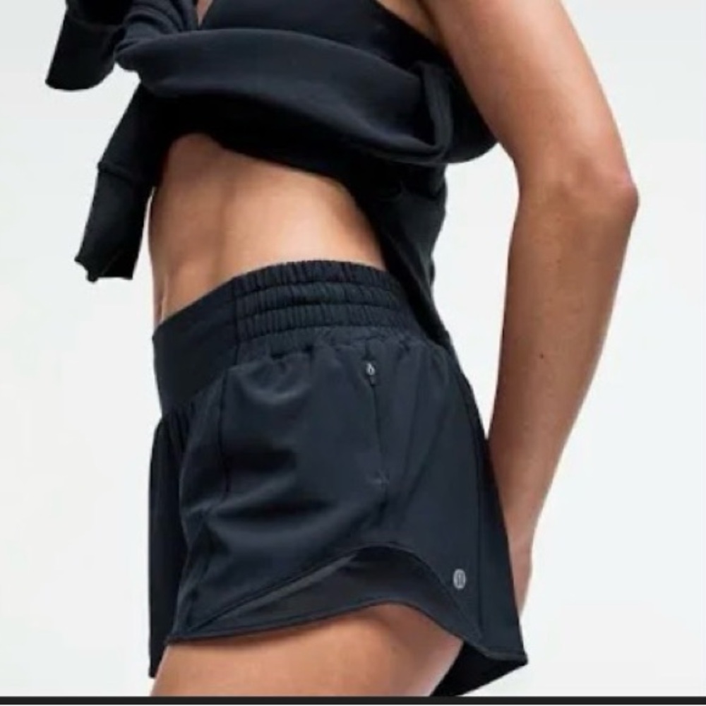 Lululemon Athletica Black Athletic Shorts